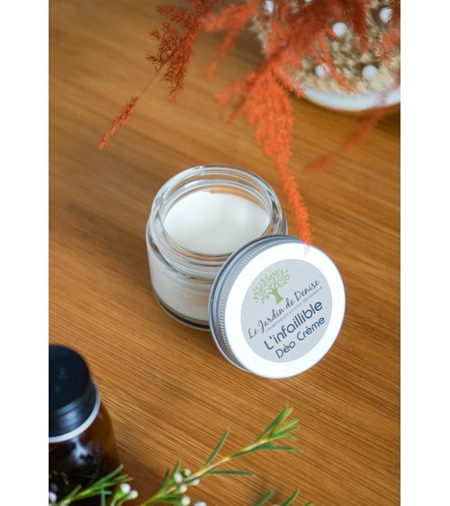 Texture du deodorant creme naturel et bio sans aluminium - Le Jardin de Denise